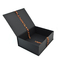 157gsm Coated Paper Card Cosmetic Packaging Boxes With Leopard Print Ribbon